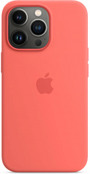 Husa de protectie Apple Silicone Case with MagSafe pentru iPhone 13 Pro Pink Pomelo 
