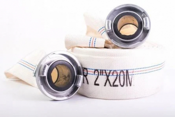 Furtun pompier din panza 20 m cu capete 