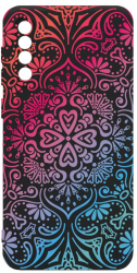 Husa Bestcase comp cu Samsung Galaxy A50 / Galaxy A30s Mandala Color SLIM 1.2MM Microfibra prot cam PB 72 