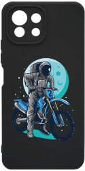 Husa Bestcase comp cu Xiaomi Mi 11 Lite Astronaut Biker SLIM 1.2MM Microfibra prot cam PB 828 