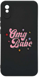 Husa Bestcase comp cu Xiaomi Redmi 9A / 9AT OMG Babe SLIM 1.2MM Microfibra prot cam PB 487 