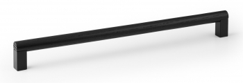 Maner pentru mobila Eto finisaj negru mat/negru mat lacuit L 334.6 mm 