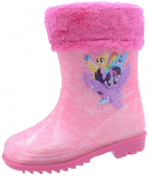 Cizme din cauciuc pentru fete Setino My Little Poney 860-753R-30 Roz 