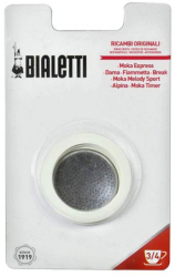 Filtru Bialetti plat 3 garnituri expresor 3/4 cesti
