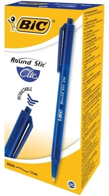 Pix Round Stic Clic 1 mm Albastru