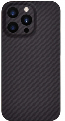 Carcasa Comma Kevlar Series compatibila cu iPhone 13 Pro Black