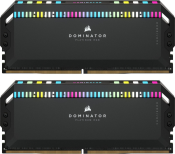 Memorie Corsair Dominator Platinum RGB 32GB DDR5 6000MHz CL30 Dual Channel Kit CMT32GX5M2B6000C30 
