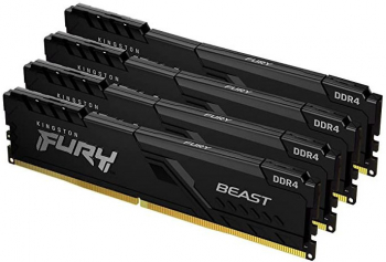 Memorie Kingston FURY Beast 128GB DDR5 5200MHz CL40 Quad Channel Kit 