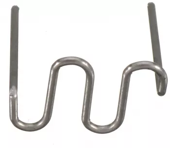 Set 500 bucati capse metalice de intarire pentru aparat sudat plastic repararea fisurilor din plastic lipit plastic tip S 0.8mm otel 
