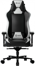 Scaun gaming LORGAR Base 311 Black-White LRG-CHR311BW 