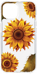 Husa BestCase Compatibila Cu Apple iPhone 13 Pro Max Sun Flower 1.5MM Slim Anti Shock AS 1070 