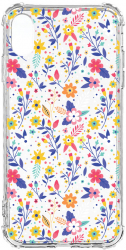 Husa BestCase Compatibila Cu Apple iPhone XS Max Flower Pattern 1.5MM Slim Anti Shock AS 955 