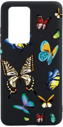Husa BestCase Compatibila Cu Samsung Galaxy S20 FE Beautiful Color Butterflies 0.8MM Slim Negru B 992 