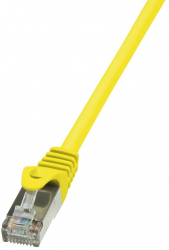 PATCH CORD FTP LOGILINK Cat5e cupru-aluminiu 7.5 m galben AWG26 ecranat CP1087S 