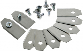 Set 9x lame 0 75 mm pentru masina de tuns iarba robotizata Gardena R40Li 