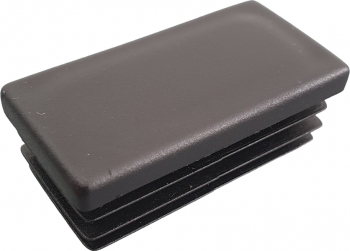 Capac Profil Dreptunghiular Teava Profilata Exterior 20x50mm Plastic 