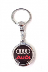 Breloc Premium metal inoxidabil compatibil Audi multicolor