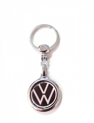 Breloc Premium metal inoxidabil compatibil Volkswagen multicolor 