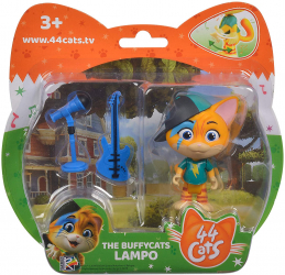 Smoby figurina cu chitara din seria 44 Cats pentru copii cu varsta de 3 ani si peste