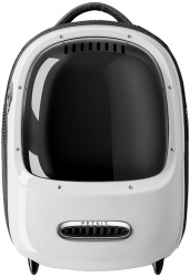 Rucsac cu hublou PETKIT Cat Travel Bag Ventilare Sistem iluminare White 
