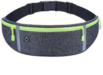 Borseta sport Evolium rezistenta la apa pentru alergat echipata cu 3 compartimente pentru telefon mobil si accesorii centura elastica ajus 