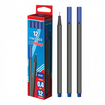 Fineliner albastru 0.4mm - OFFISHOP 