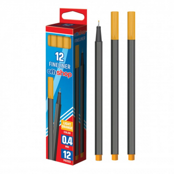 Fineliner portocaliu 0.4mm - OFFISHOP 