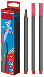 Fineliner rosu 0.4mm - OFFISHOP 