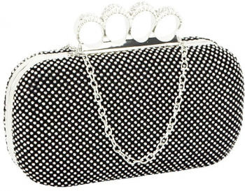 Geanta clutch negru cu pietricele 2016-5 05 