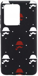 Husa Bestcase comp cu OPPO A77 Mustache 0.8MM Slim Negru B 180 