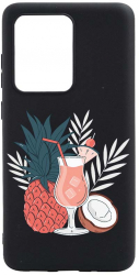 Husa Bestcase comp cu OPPO A77 Summer Coktail 0.8MM Slim Negru B 834 