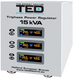 Stabilizator Tensiune Trifazat Servo 15kva 