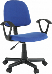 Scaun de birou albastru negru TAMSON 