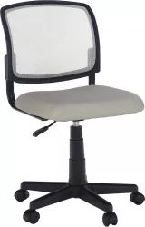 Scaun rotativ gri negru RAMIZA 
