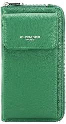 Portofel si port telefon verde deschis Lisa 07 