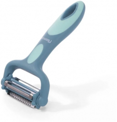 Curatator legume si fructe Fissman polipropilena/otel inoxidabil 7.5x15 cm verde 