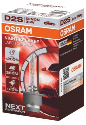 Bec auto far xenon Osram D2S Night Breaker Laser +200 35W cutie 1buc 