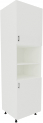 Corp Turn haaus Karo 2 Usi cu spatiu cuptor Alb 60 x 57 x 210 cm 