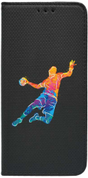 Husa BestCase Compatibila Cu Xiaomi 12T / 12T Pro Handball Colorful Flip Case Negru FLB 800 