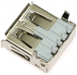Set 2x Conectori Mufa USB mama pentru Electronica Automatica Robotica PCB Alimentare din Metal 