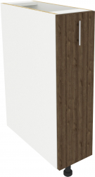 Corp Baza Jolly haaus Karo Stejar Bronz/Alb 20 x 50 x 80 cm 
