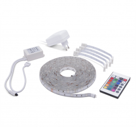 Set banda LED RGB 5m IP65 