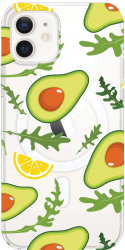 Husa BestCase Compatibila Cu Apple iPhone 12 Avocado MagSafe compatibil Anti Shock MAS 760 