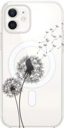 Husa BestCase Compatibila Cu Apple iPhone 12 Dandelion MagSafe compatibil Anti Shock MAS 22 