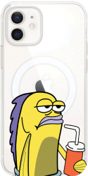 Husa BestCase Compatibila Cu Apple iPhone 12 Meme MagSafe compatibil Anti Shock MAS 652 