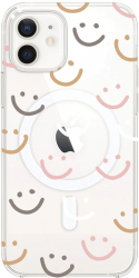 Husa BestCase Compatibila Cu Apple iPhone 12 Smile Please MagSafe compatibil Anti Shock MAS 985 