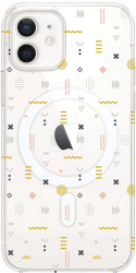 Husa BestCase Compatibila Cu Apple iPhone 12 Symbols MagSafe compatibil Anti Shock MAS 178 