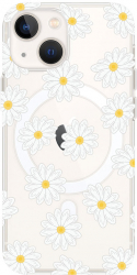 Husa BestCase Compatibila Cu Apple iPhone 13 Happy Flowers Daisy MagSafe compatibil Anti Shock MAS 513 