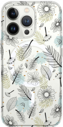 Husa BestCase Compatibila Cu Apple iPhone 14 Pro Flowers MagSafe compatibil Anti Shock MAS 81 