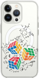 Husa BestCase Compatibila Cu Apple iPhone 14 Pro Rubik Cube MagSafe compatibil Anti Shock MAS 994 